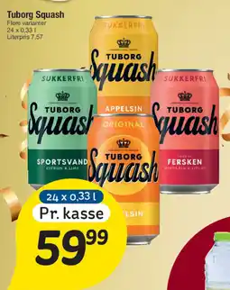 Fakta Tyskland Tuborg Squash tilbud