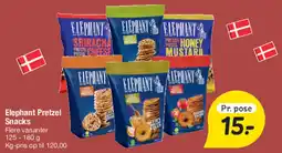 Fakta Tyskland Elephant Pretzel Snacks tilbud