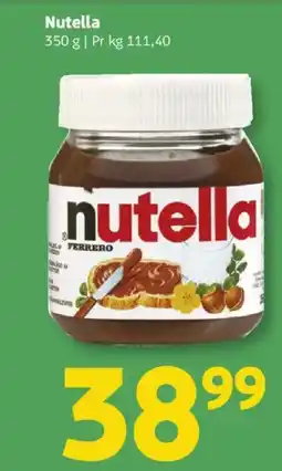 Løvbjerg Nutella tilbud