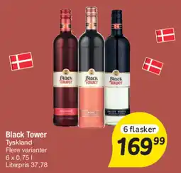 Fakta Tyskland Black Tower tilbud