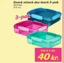 Hi five Snack attack duo lunch 3-pak tilbud