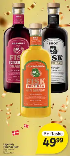 Fakta Tyskland Lagersalg Fisk Pure Raw tilbud