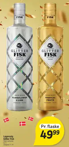 Fakta Tyskland Lagersalg Glitter Fisk tilbud