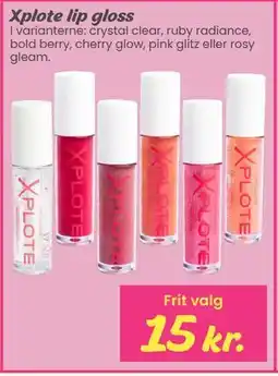 Hi five Xplote lip gloss tilbud