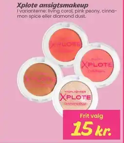 Hi five Xplote ansigtsmakeup tilbud