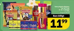 Løvbjerg Toms pingvin slikposer, Ga-Jol 2-pk. el. Go´e stænger tilbud