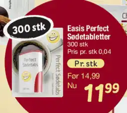 Fakta Tyskland Easis Perfect Sødetabletter tilbud