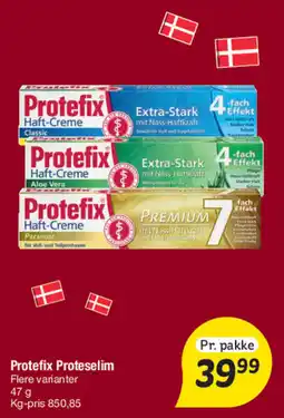 Fakta Tyskland Protefix Proteselim tilbud