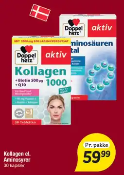 Fakta Tyskland Kollagen el. aminosyrer tilbud