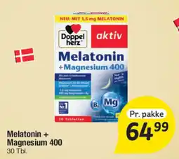 Fakta Tyskland Melatonin +Magnesium 400 tilbud
