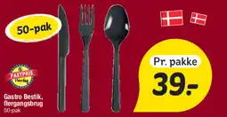 Fakta Tyskland Gastro Bestik, flergangsbrug tilbud