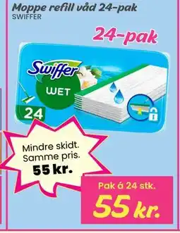 Hi five Moppe refill våd 24-pak tilbud