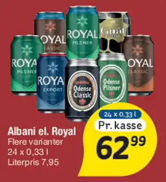 Fakta Tyskland Albani el. Royal tilbud