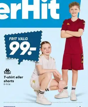 T-shirt eller shorts