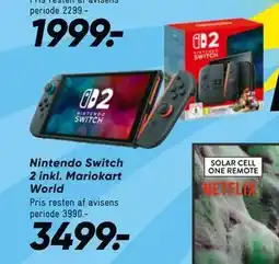 Bilka Nintendo Switch 2 inkl. Mariokart World tilbud