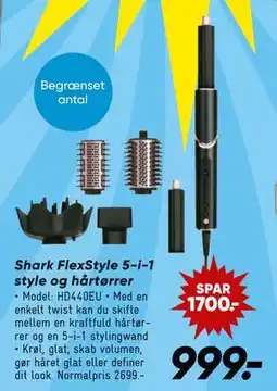 Bilka Shark FlexStyle 5-i-1 style og hårtørrer tilbud