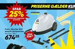 Bilka SPAR 25% på Kärcher rengøringsprodukter tilbud