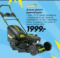Bilka Grouw elstart plæneklipper tilbud