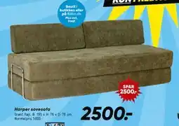 Bilka Harper sovesofa tilbud