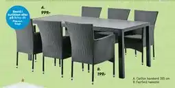 Bilka Carlton havebord tilbud