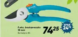 Bilka beskæresaks 18 mm tilbud