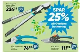Bilka SPAR 25% på Gardena beskæring tilbud