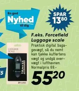 Bilka Forcefield Luggage scale tilbud