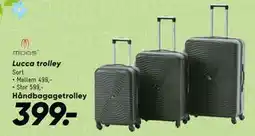 Bilka Lucca trolley tilbud