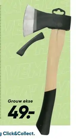 Bilka Grouw økse tilbud
