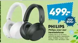 Bilka Philips over-ear høretelefoner tilbud