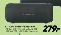 Bilka BT-500B Bluetooth højttaler tilbud