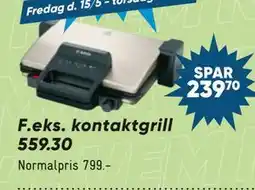 Bilka kontaktgrill tilbud
