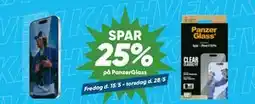 Bilka SPAR. 25% på PanzerGlass tilbud