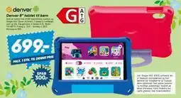 Bilka Denver 8” tablet til børn tilbud