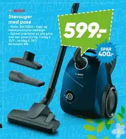 Bilka Støvsuger med pose tilbud