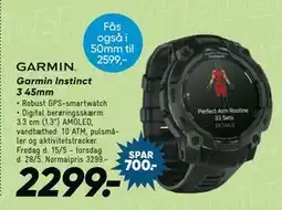 Bilka Garmin Instinct 3 45mm tilbud