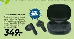 Bilka JBL trådløse in-ear tilbud