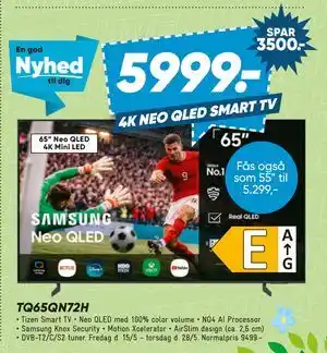 Bilka Samsung TQ65QN72H tilbud