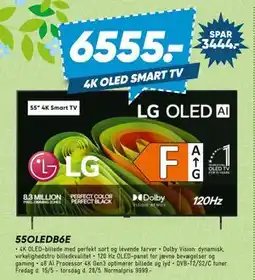 Bilka LG 55OLEDB6E tilbud