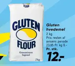 Bilka Gluten hvedemel tilbud