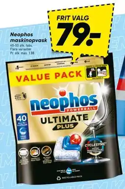 Bilka Neophos maskinopvask tilbud