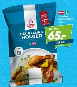 Bilka Rose hel dansk kylling tilbud