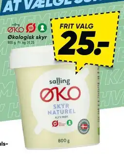 Bilka Økologisk skyr tilbud