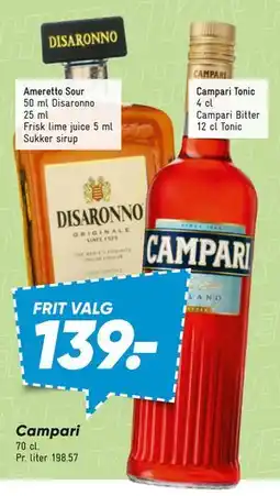 Bilka Campari tilbud