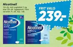Bilka Nicotinell tilbud