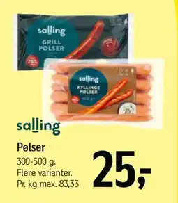 Føtex Pølser tilbud