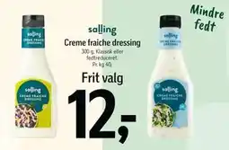Føtex Creme fraiche dressing tilbud
