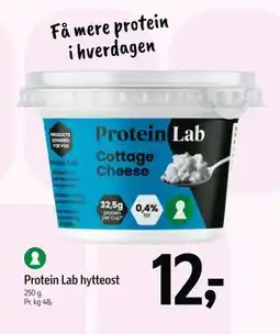 Føtex Protein Lab hytteost tilbud