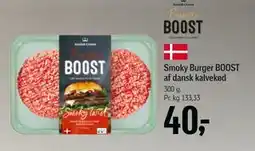 Føtex Smoky Burger BOOST af dansk kalvekød tilbud
