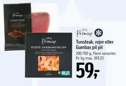 Føtex Tunsteak, rejer eller Gambas pil pil tilbud